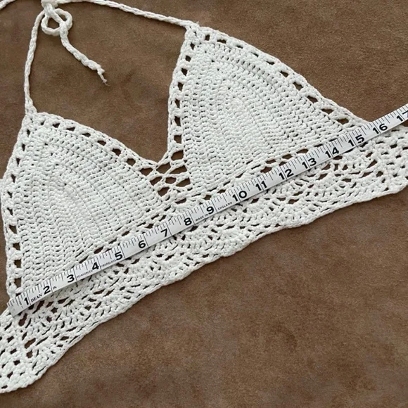 Xhilaration Floral Lightweight Shorts Size Small and Soft Crochet Bralette - Picture 13 of 16